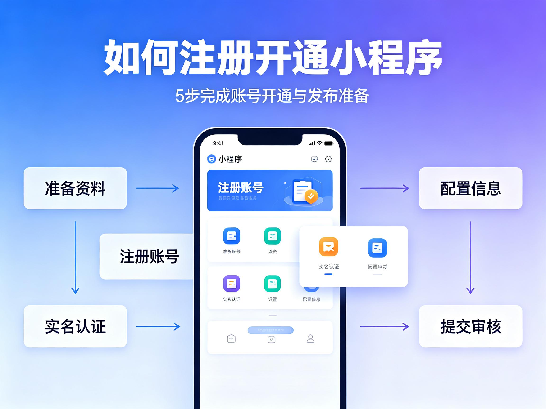 广东省|如何注册开通备案一个小程序